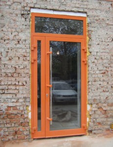 Алюминиевая дверь 1000×2000 мм. GFTD12204
